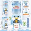 Dispensador de agua para niños simulación mini juguete de juego máquina de bebidas Presiona agua simulación dispensador de agua pequeño