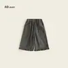 Pantalones de Otoño 2025 para Niñas Estilo Coreano Nuevos Pantalones Casuales de Pana Acortados de Moda
