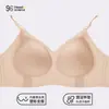 Heshenglong 2026 Nuevo Sujetador Fino Sin Costuras para Pechos Grandes, Minimizando la Apariencia, Efecto de Recogimiento, Sin Aros, Reducción Lateral del Busto, Sujetador Anticaída