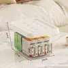 Botiquín para Uso Doméstico, Gran Capacidad, Tamaño Extra Grande, Caja de Almacenamiento Categorizada con Compartimentos, Caja Médica Multicapa, Transparente y Portátil
