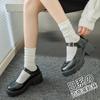 Nuevos Calcetines de Algodón Peinado Color Dopamina para Mujer, Tubo Largo, Maternidad, Sin Costuras, Algodón Puro, Resistentes al Olor, Absorbentes del Sudor, Tubo Medio, Estilo Holgado para Mujer