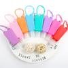 Conjunto de frascos de álcool em gel de bolso Conjunto de frascos de perfume de silicone criativo de desenho animado 30ml de álcool em gel