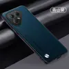Adecuado para Funda de Teléfono Móvil Tecno Pova8 5g, Funda de Teléfono Móvil de Cuero de Color Puro, Funda Protectora Anti-Caídas Retro de Negocios