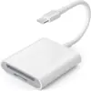 Accesorio para teléfono móvil lector de tarjetas tres en uno adecuado para Oppo TF tarjeta de memoria SD adaptador lector de tarjetas tres en uno de carga rápida