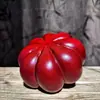 Adornos de Calabaza Tallada de Palo de Rosa Guagua Laicai Decoración de Escritorio para Hogar Sala de Estar Oficina Artesanías Regalos de Inauguración