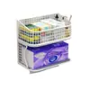 Caixa de Lenços para Banheiro sem Furo Porta-Objetos Cesta Montada na Parede Deslizante Porta-Papel Higiênico Porta-Papel em Rolo para Banheiro