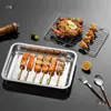 Colador de cárter de aceite pincho de retorno de aceite rejilla para sartén de parrilla bandeja de drenaje de aceite acero inoxidable cuadrado con red para freír comercial familiar control de aceite
