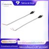 USB Universal Tubo Curvo de Pescoço de Ganso Tubo de Silicone Tipo Cobra Luminária de Mesa Mangueira de Metal LED Aço Inoxidável Mangueira Moldada em Metal
