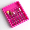 Set de Cabezales de Pulido para Uñas Pintura Diamante Broca de Silicona Pequeño Bolsillo Tratamiento Pelar Agitar Tono Set de Arte para Uñas