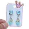 Pendientes Infantiles Pinzas para Orejas de Bebé Mariposa 2025 Nuevas Pinzas para Orejas de Niña Dibujos Animados Princesa Accesorios Lindos para Niñas
