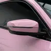 Película de Cambio de Color para Espejo Retrovisor de Coche Negro Brillante Negro Piano Blanco Cristal Plata Electro-Óptico Plata Metálico Fibra de Carbono Envoltura para Espejo Retrovisor
