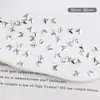 Mini Acessórios para Nail Art Borboleta Liga de Zinco Decorações de Unha Fofa 3D Celebridade da Internet DIY Nail Art Borboleta