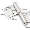 Bisagra de Bandera de Acero Inoxidable 304 Engrosada 5 pulgadas 6 pulgadas Soldada para Inodoro Baño Puerta Ignífuga Bisagra Desmontable