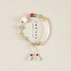Literatura y Arte Fresco Pequeño y Mujeres Pequeñas Estilo Nacional Nuevo Estilo Chino Pulsera de Agata Jade Púrpura Ahumado Pulsera de Bodhi Quemado al Carbón y Osmanthus