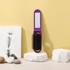 Peine con espejo plegable transfronterizo, peine de plástico para viaje, peine de cojín de aire portátil, espejo de maquillaje compacto, peine con espejo de doble propósito