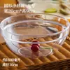 Tigela de Salada Transparente de Fábrica Tigela Transparente para Restaurante Comercial Copo para Lavar as Mãos Tigela de Chá Tigela Especial para Pó de Gelo Plástico Hotel Anti-queda