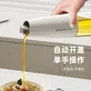 Wu Ming Olla de Aceite de Vidrio Apertura y Cierre Automático Set Combinado de Frascos para Condimentos Cocina Hogar Botella para Salsa de Soja Vinagre Botella para Aceite