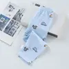 Pantalones de Otoño para Niños Algodón Puro Lycra Pantalones para Casa Niños y Niñas Medianos y Grandes Pijamas para Niños Calzoncillos Pantalones de Bebé de Otoño para Niños 0-12