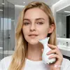 Resfriamento Facial Massagem na Pele Calmante Anti-Inflamatório Mini Compressa Fria Aço Inoxidável Portátil à Mão À Prova D'água Beleza Facial