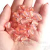 Arena de Diamante Forma de Arroz Cuentas de Arroz Brillo Fino Cuentas de Dátil Cuentas de Barril Pulsera DIY Agujero Recto Cuentas Sueltas Accesorios para Pulsera Collar