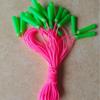 Cuerda de saltar colorida, cuerda de saltar de color, cuerda de saltar de plástico de cristal de color, cuerda de saltar de PVC para deportes y fitness para niños