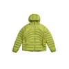 Chaqueta con capucha para exteriores Shibuya Element Blanco Invierno Pluma de Pato Impermeable Acolchada Abrigo de Plumas para Hombres y Mujeres Y6282