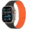 Adequado para Apple Watch Ultra9876543210 Geração Se Pulseira de Relógio de Silicone Magnética Suave Texturizada