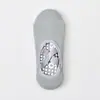 Calcetines de yoga antideslizantes para mujer, calcetines cortos con tiras, calcetines para suelo de Pilates, calcetines para ejercicio en interiores, calcetines de barco, calcetines deportivos