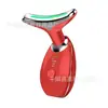 Instrumento de belleza transfronterizo microeléctrico para el cuello instrumento de belleza para el cuello de delfín instrumento de masaje para el cuello levantar la cara luz de color instrumento guía cara v para ir