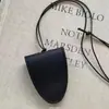 Collar Largo de Cuero Colgante para Bolso Estilo Coreano Accesorios Clip para Gafas de Cuero Correa para el Cuello Accesorios de Alta Gama Correa