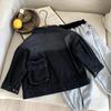 Chaquetas para Niños 2025 Otoño Nuevo Ropa Infantil Chaquetas de Mezclilla para Niñas Más Fáciles de Combinar Chaquetas Degradadas Ropa Infantil Primavera y Otoño