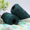 Fio de Seda Gelo de Três Fios, Fio de Seda Brilhante de Três Fios, Chapéu de Sol Tricotado à Mão, Bolsa de Crochê, Fiação de Lã, Fio de Linho Gelo Leve