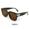 Gafas de sol cuadradas unisex de montura grande, Gafas de sol de alta gama a la moda, Estilo europeo y americano, Adelgazantes para caras redondas, Protección UV, Venta al por mayor