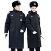 Roupa de Trabalho de Algodão de Segurança Casaco de Inverno Espessado e Longo Roupas à Prova de Frio Roupa de Trabalho de Inverno Jaqueta de Algodão de Segurança Novo Casaco de Algodão
