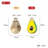 Pingentes de Frutas de Liga com Gotejamento de Óleo Acessórios para Pulseira Brinco DIY Charms de Morango Laranja Feio Abacaxi Ovelhinha Acessórios DIY