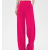 Nuevos Pantalones de Traje Rectos para Mujer Primavera y Otoño Cintura Alta Caída Sueltos Pierna Ancha Estilo Elegante para el Trabajo