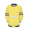 Súper maestro Assassination Classroom Anime periférico Impresión 3D otoño e invierno uniforme de béisbol chaqueta polar de estudiante moderna