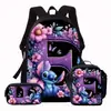 Entrega en stock, mochila de Stitch más vendida en Amazon para estudiantes de primaria y secundaria, bolsa escolar de anime ligera y duradera