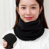 Cuello Térmico de Invierno para Hombre, Unisex, de Doble Capa, Forrado de Polar, Protección Gruesa para el Cuello, Polaina para el Cuello para Ciclismo al Aire Libre, Polar para Mujer