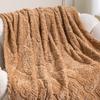 Manta de Franela Gruesa con Nudo Chino de Amazon Cubierta de Sofá de Invierno Manta para Siesta en la Oficina Universal para Todas las Estaciones