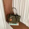 Shuai Mi Home 2026 nuevo bolso de hombro cruzado de moda, bolso tote de nicho de lujo con gran capacidad, bolso tipo cesta