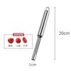 Descorazonador de espino de acero inoxidable, herramienta para descorazonar dátiles rojos, dispositivo para descorazonar manzanas, herramienta doméstica para quitar semillas de cerezas