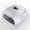 Venta Caliente Transfronteriza Personalizada Lámpara Fototerapia para Uñas Recargable de 126W Secado Rápido de Esmalte en Gel para Uñas de Alta Potencia Sensor Inteligente Uñas Artísticas