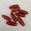 Cuentas de ágata del Tíbet Palíndromos del Tíbet Lezi Xiangyun Ágata rojo viejo Cuentas desgastadas Accesorios de cuentas Cuentas