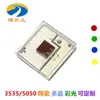 3535 Cerámica 660nm Alta Potencia Diodo de Luz Roja Superficie Plana Smd Led Alto Brillo Luz para Plantas Diodo de Luz Especial
