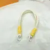 Nuevo Color Dopamina Funda para Teléfono Móvil Accesorios de Cuerda Cuerda para la Mano Hervidor de Agua Estilo Coreano Liso Corto Poliéster Colgante para Mujer