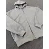 Moletom com Capuz Básico Tendência 2026 Masculino Cor Sólida Peso Pesado, Jaqueta Cardigan Casual Solta Outono Unissex para Casal