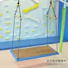 Soporte Colgante para Escalada de Integración Sensorial Soporte Colgante de Pared Interior Equipo Soporte Colgante de Cable Marco de Hierro Colgante de Pared Hogar