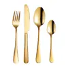 Fabricante de Origen Transfronterizo Amazon Set 1010 Vajilla Occidental Cuchillo de Mesa Cuchara Tenedor Cuchillo Tenedor Cuchara de Acero Inoxidable Vajilla