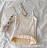 Camiseta Térmica Feminina Sem Costura Acolchoada com Veludo Decote V Base Outono e Inverno Roupa Íntima Alças Roupa Íntima Térmica de Veludo